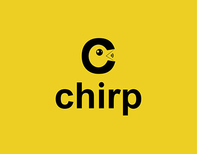 chirp logo design