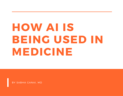How AI is Being Used in Medicine