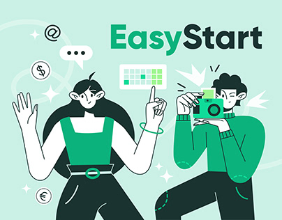 EasyStart — Brand illustrations