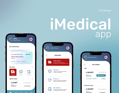 iMedical App - UI Design