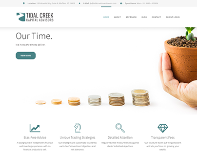 Tidal Creek Capital Advisors Financial Website