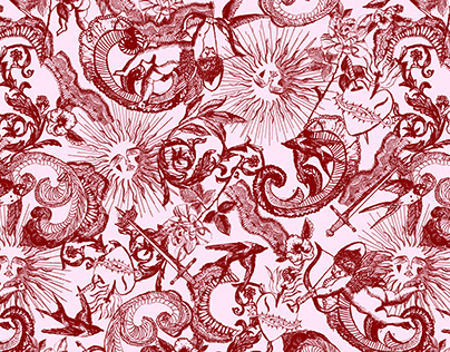 Project thumbnail - Cupid - Print & Pattern Design