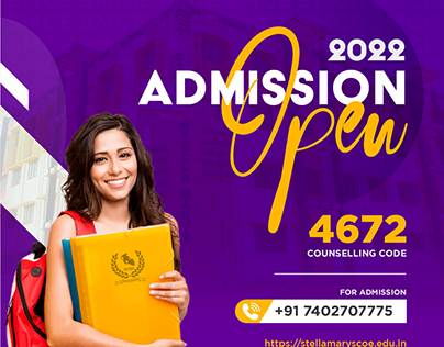 Admission Open | Marketing Poster