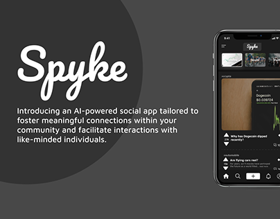 Spyke Social | UIUX Case Study