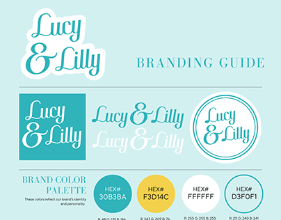 Lucy & Lilly Brand Identity