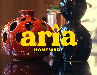 Aria Homeware Brand Identity | VCD Folio