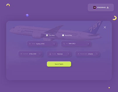 Flight Search UI Design