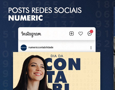 Posts redes sociais Numeric Brasil