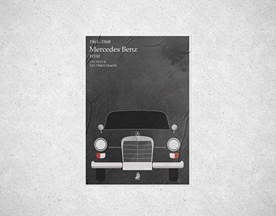 Mercedes Benz Poster