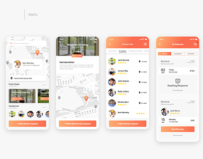 Home services marketplace - Web App Design