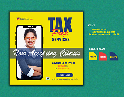 Tax Flyer Design