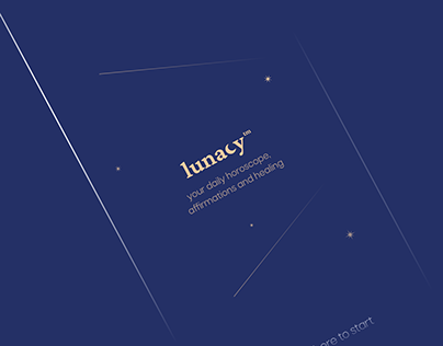 Lunacy Mobile App - UI/UX