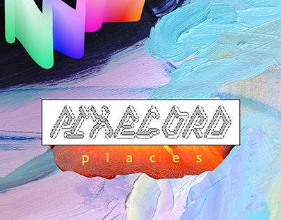 Pixelord - Places album artworks and merch design