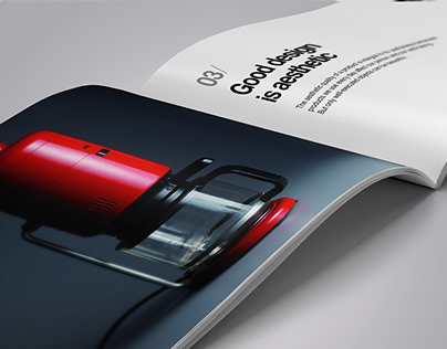 Project thumbnail - Brochure – Dieter Rams Design Principles