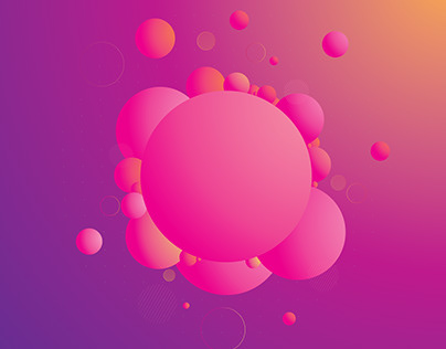 bubble abstract design