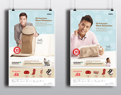 OSIM / 3D Series Products Launch Ad