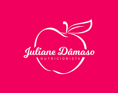 Juliane Dâmaso Nutricionista Logo