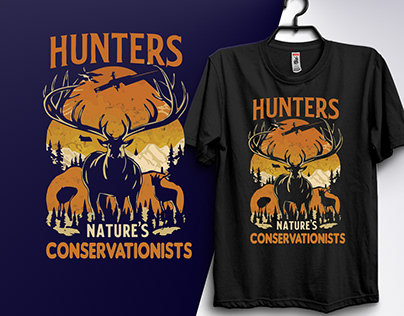 Hunting Tshirt design