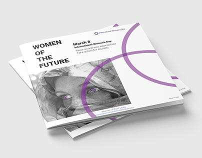 8 march - brochure design project/interactive PDF