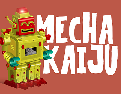 Robot Mecha Kaiju Illustration