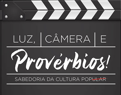 Livro: Luz, câmera e provérbios!