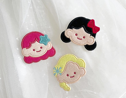 Applique Embroidery - princesses