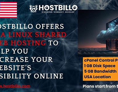 Hostbillo offers US Linux Shared Web Hosting