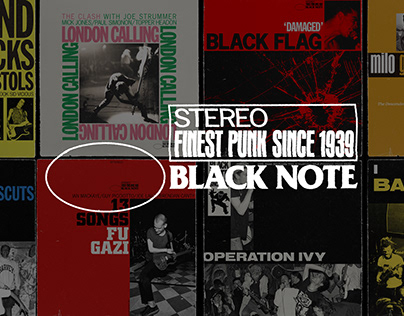 Black Note Album Cover Series