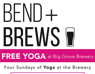 Big Grove Brewery, Bend + Brews