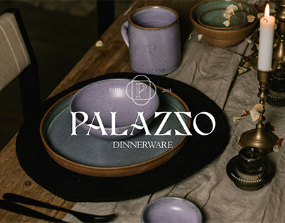 Palazzo Dinnerware | Brand Identity