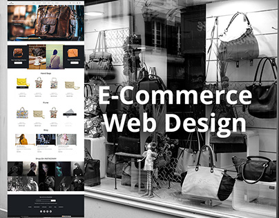 E-commerce Web Design For Bags