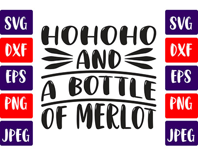HoHoHo and a bottle of merlot
