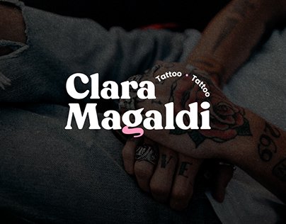 Project thumbnail - Clara Magaldi ✷ Tattoo | Identidade Visual