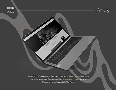 ANDY - photography website design