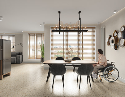 Design of housing for a person with disabilities