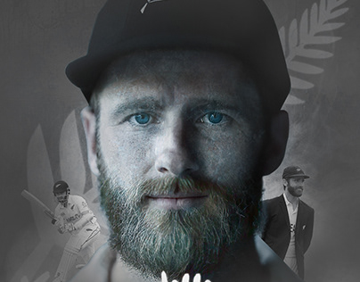 Kane Williamson MR. Cool Cricket Poster