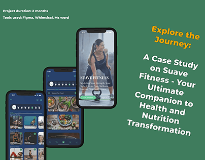 Suave Fitness: UX Design for Health & Nutrition App