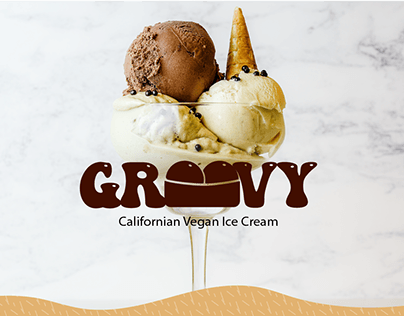 Groovy - Ice Cream Brand Design