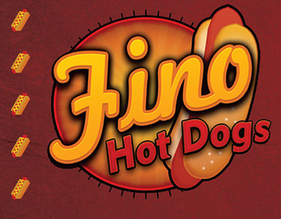 Cartão fidelidade: Fino Hot Dogs