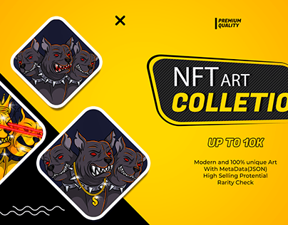 NFT Art Collection Poster