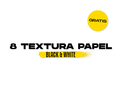 8 Textura Papel Black & White FREE