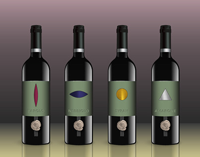 Grafica etichette per vino