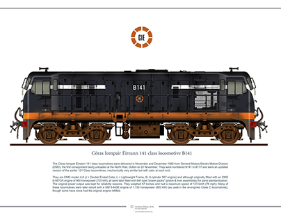 CIE Locomotive drawing