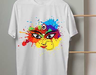 Durga puja T-shirt design