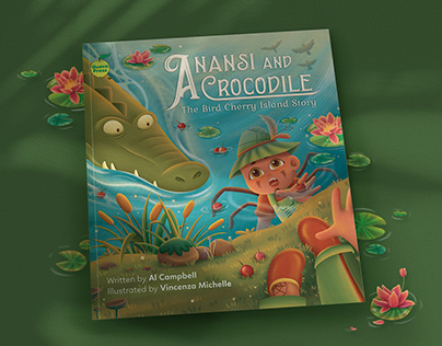 Anansi & Crocodile Children's Picture book