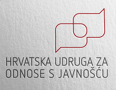 Croatian public relations association - Visual identity