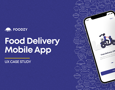 Foodzy - Food Delivery app UX case study