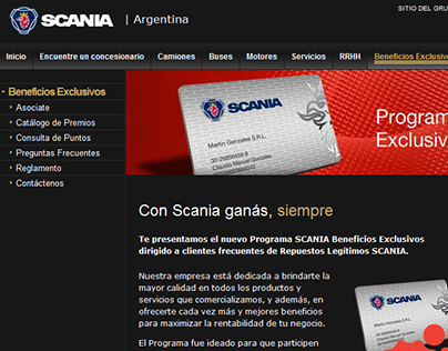 SCANIA - Website