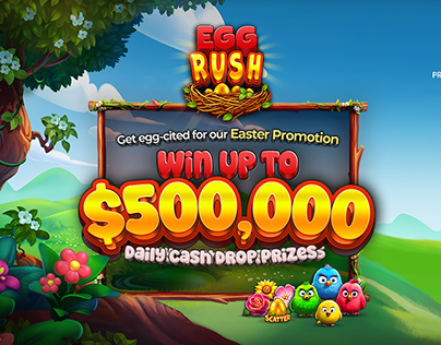Egg Rush game launch - Social Media banners