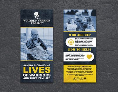 Wounded Warriors Project Rack Card Mock Up